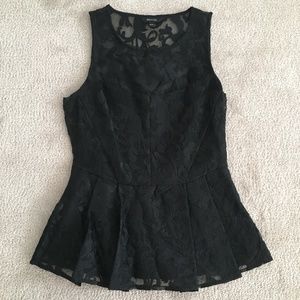 ✨2 for 1✨ RW&CO. Lace Peplum Blouse